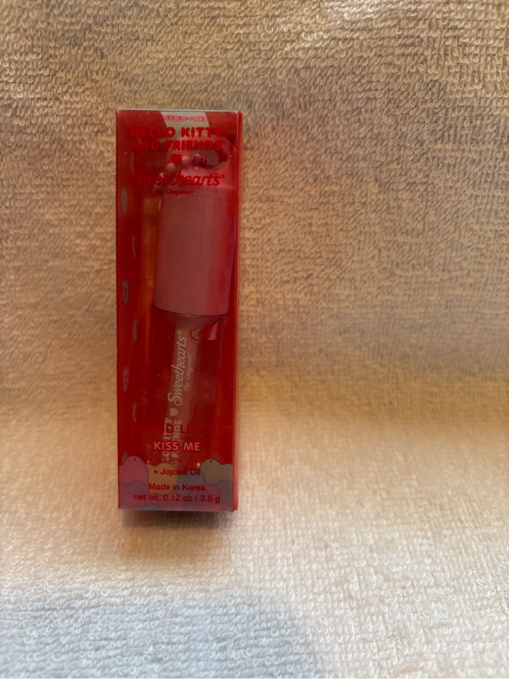 New in pack the crème shop sweethearts tinted lip oil kiss me